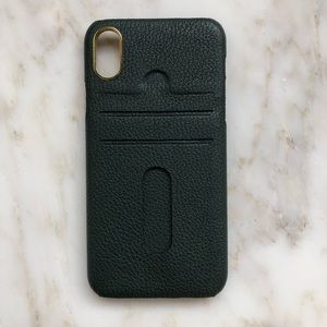 Hadoro iPhone X/Xs Calfskin Card Holder Case